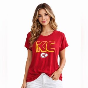 Fanatics Red Kansas City Chiefs Short Sleeve Tee